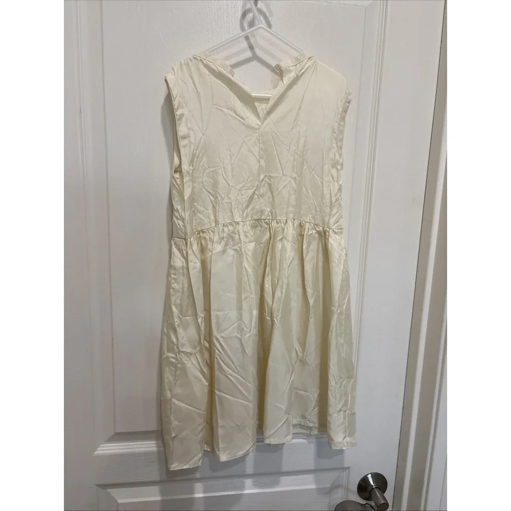 Vtg polly Finders smocked  Girls Party Dress Sz 7  Cottage Prairie + slip READ